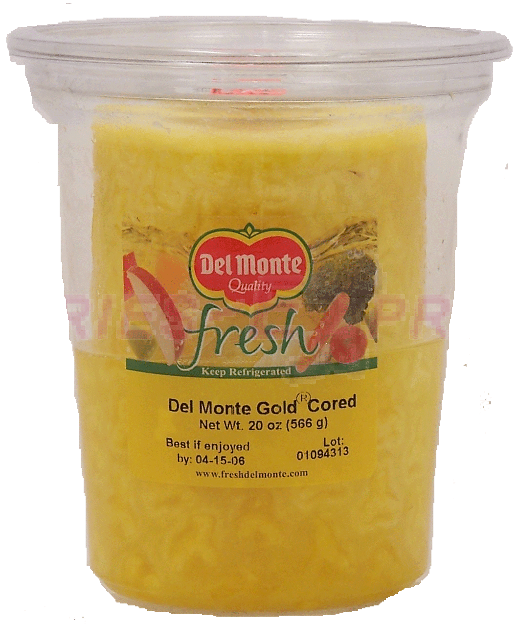 Del Monte Gold Pineapple Fresh Cored Full-Size Picture